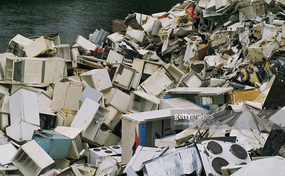 Recycling old appliances in