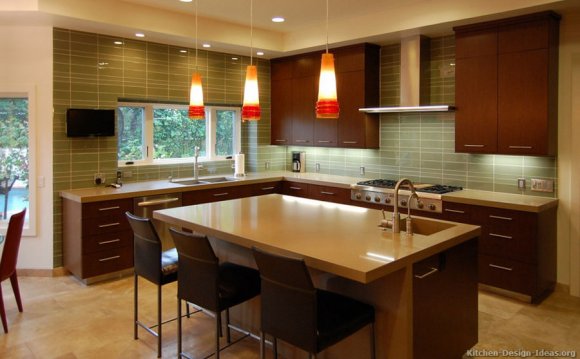 Modern Kitchens with Dark