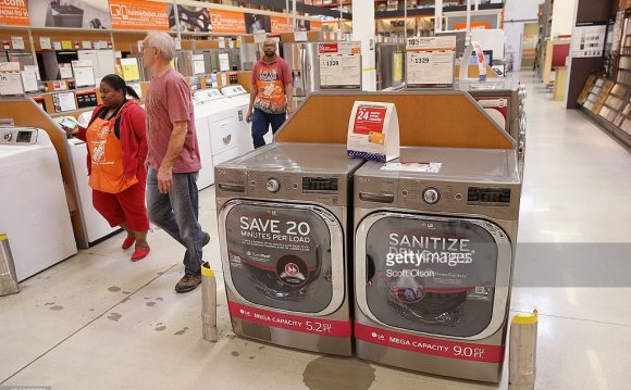 Home Depot appliances sales 2014