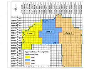Picture of device boundary map